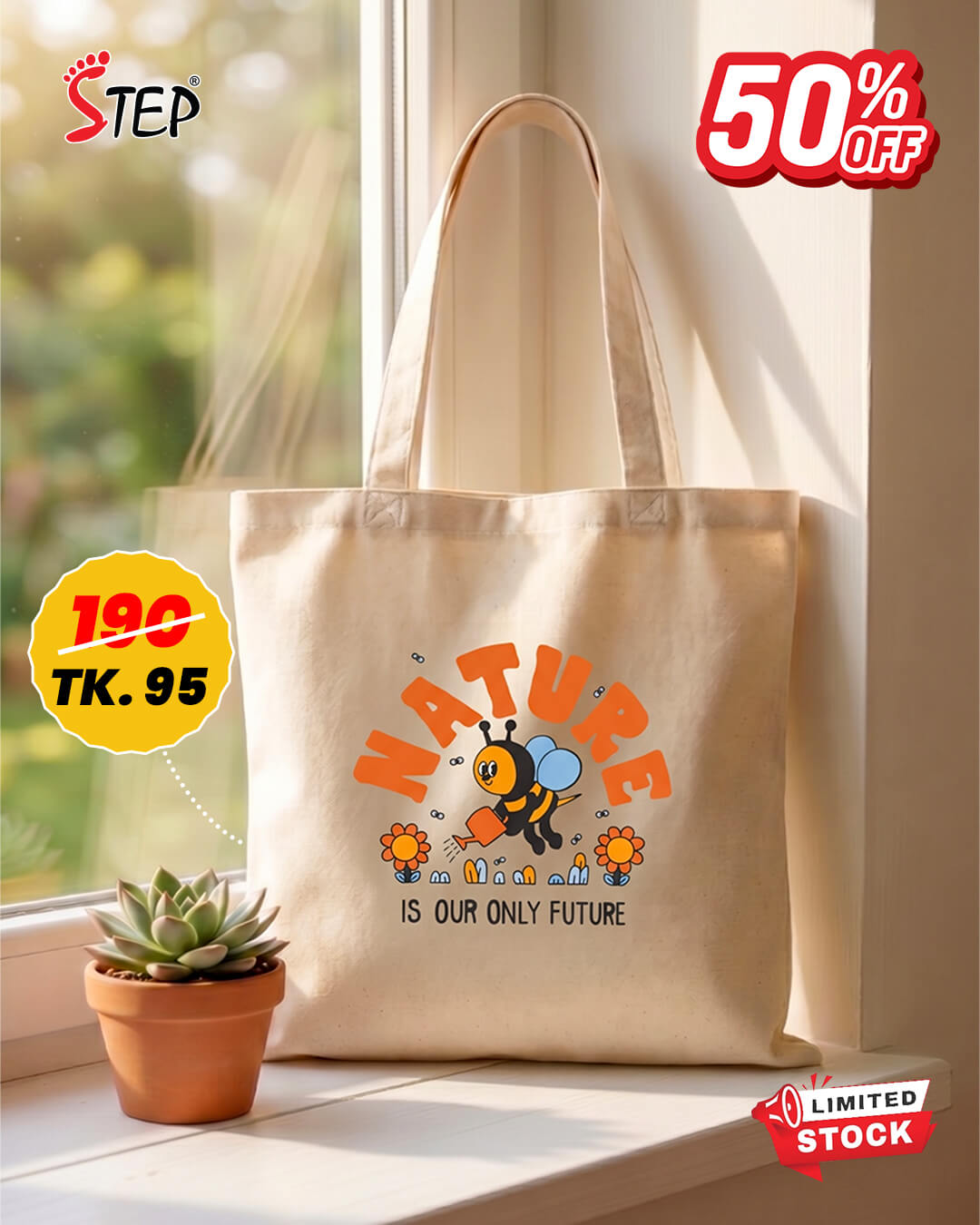 Canvas Tote Bag STBQP0021