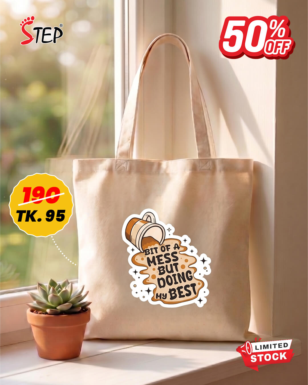 Canvas Tote Bag STBQP0022
