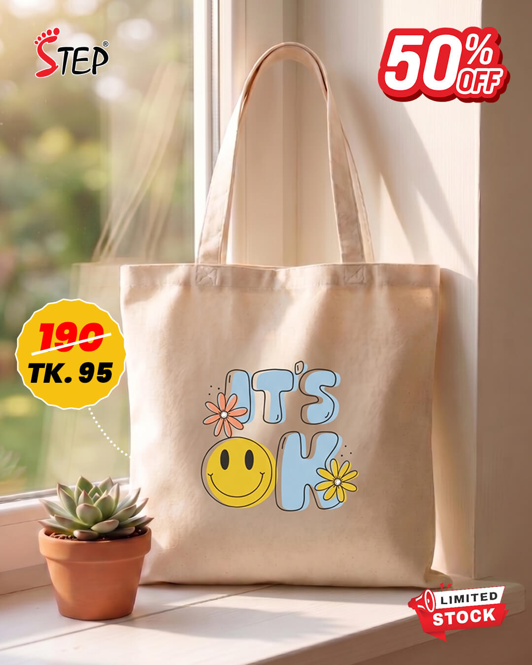 Canvas Tote Bag STBQP0023