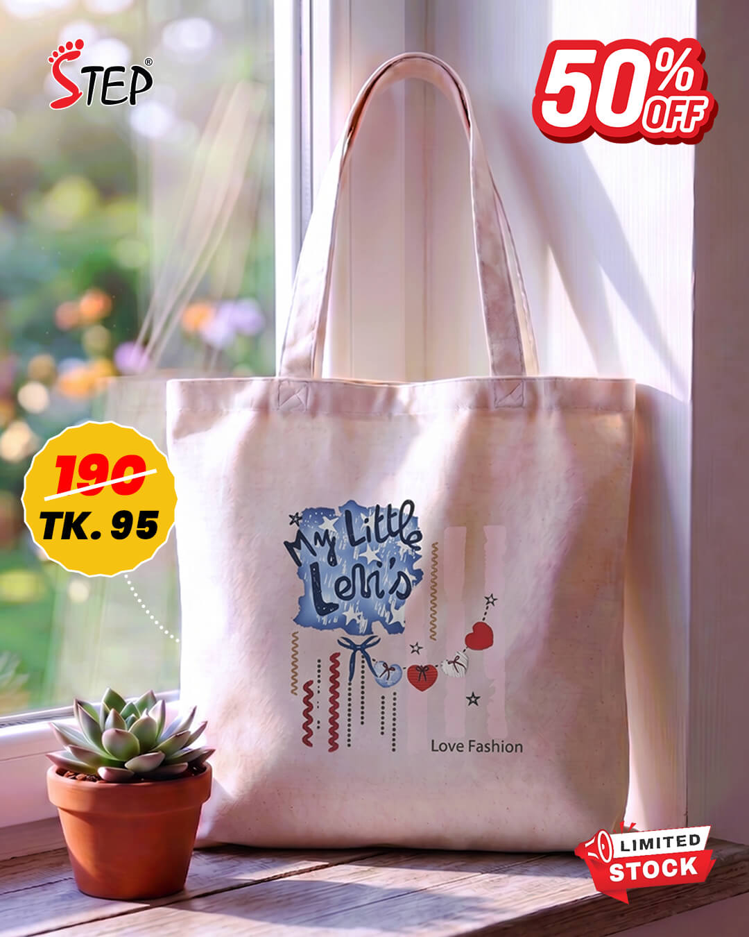 Canvas Tote Bag STBQP0029