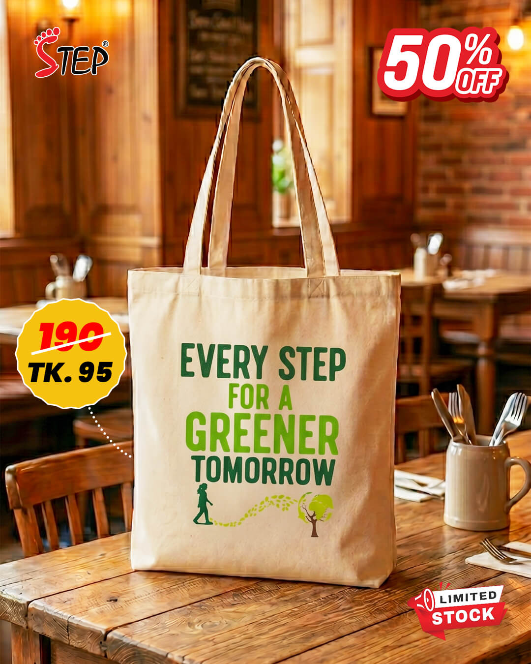 Canvas Tote Bag	STBSP0038