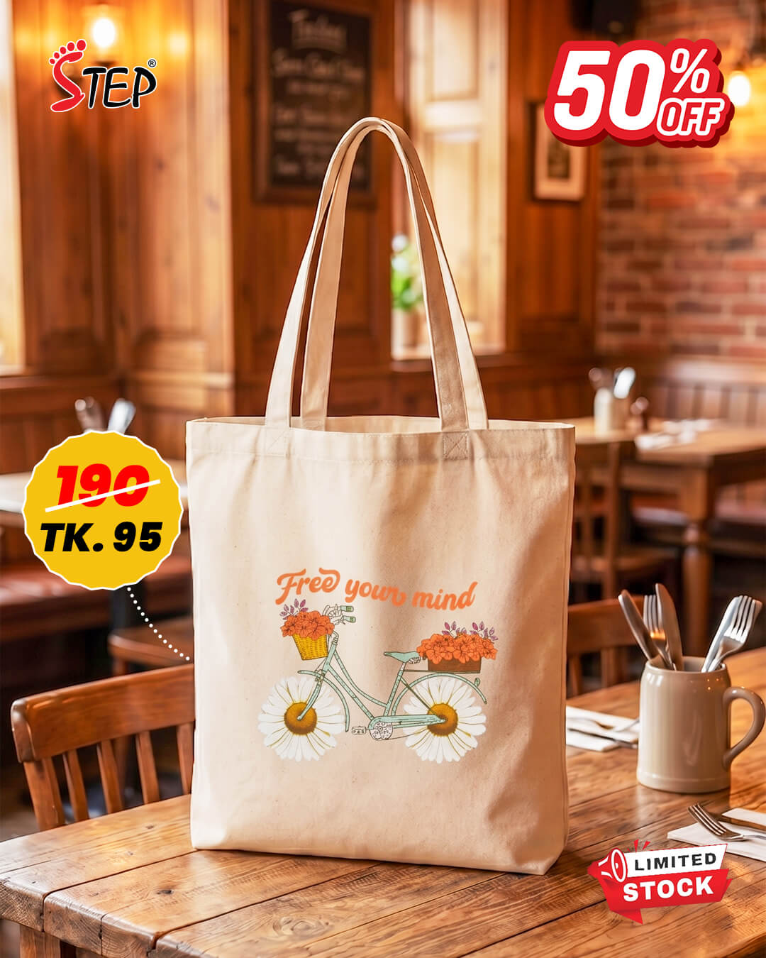 Canvas Tote Bag	STBSP0039