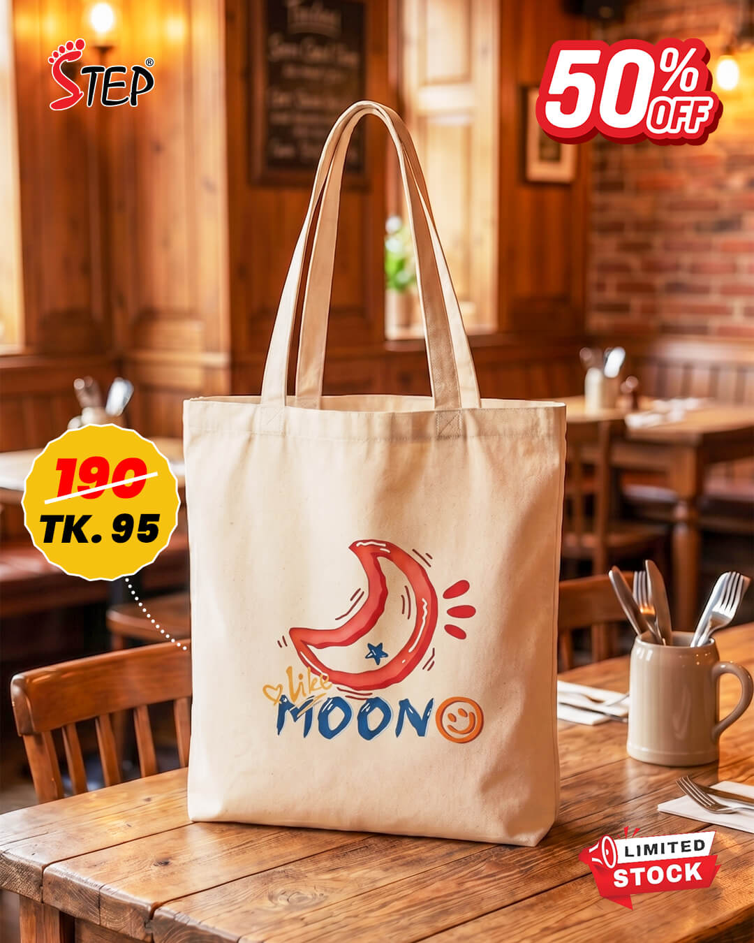 Canvas Tote Bag	STBSP0050